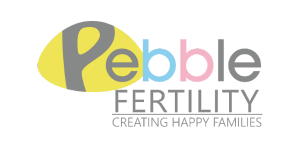 Pebble Fertility logo — private online fertility and emotional support